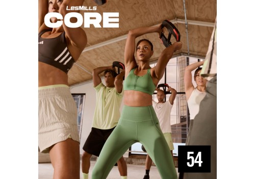 LESMILLS CORE 54 VIDEO+MUSIC+NOTES